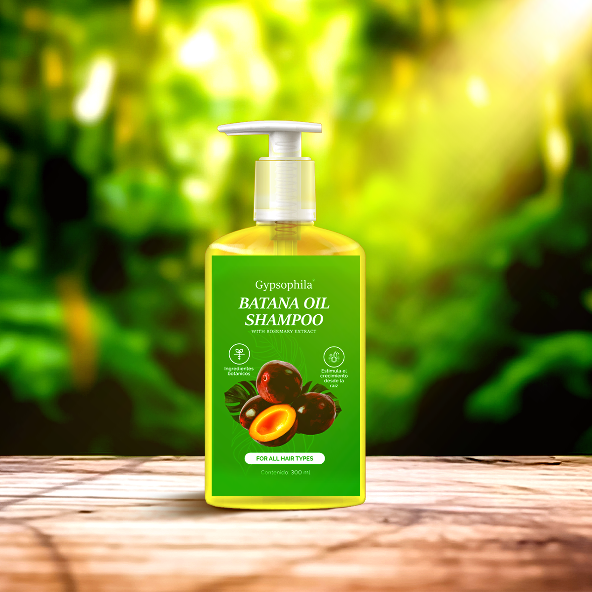 SHAMPOO DE ACEITE DE BATANA